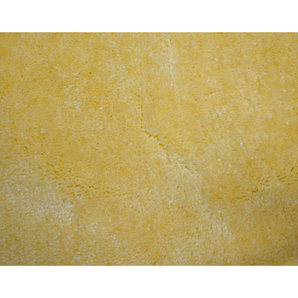 Garland Rug Traditional Rubber Ducky Yellow 21 In X 34 In Solid