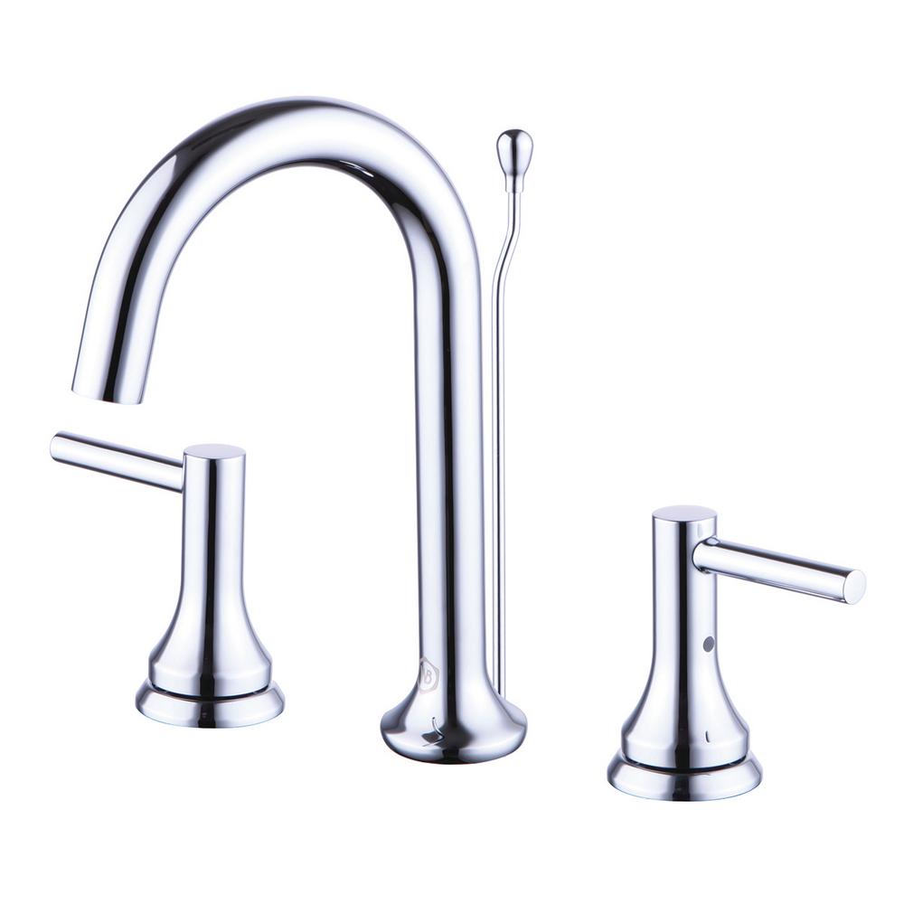 Windon Bay Hilo 8 in. Widespread 2Handle Bathroom Faucet with PopUp