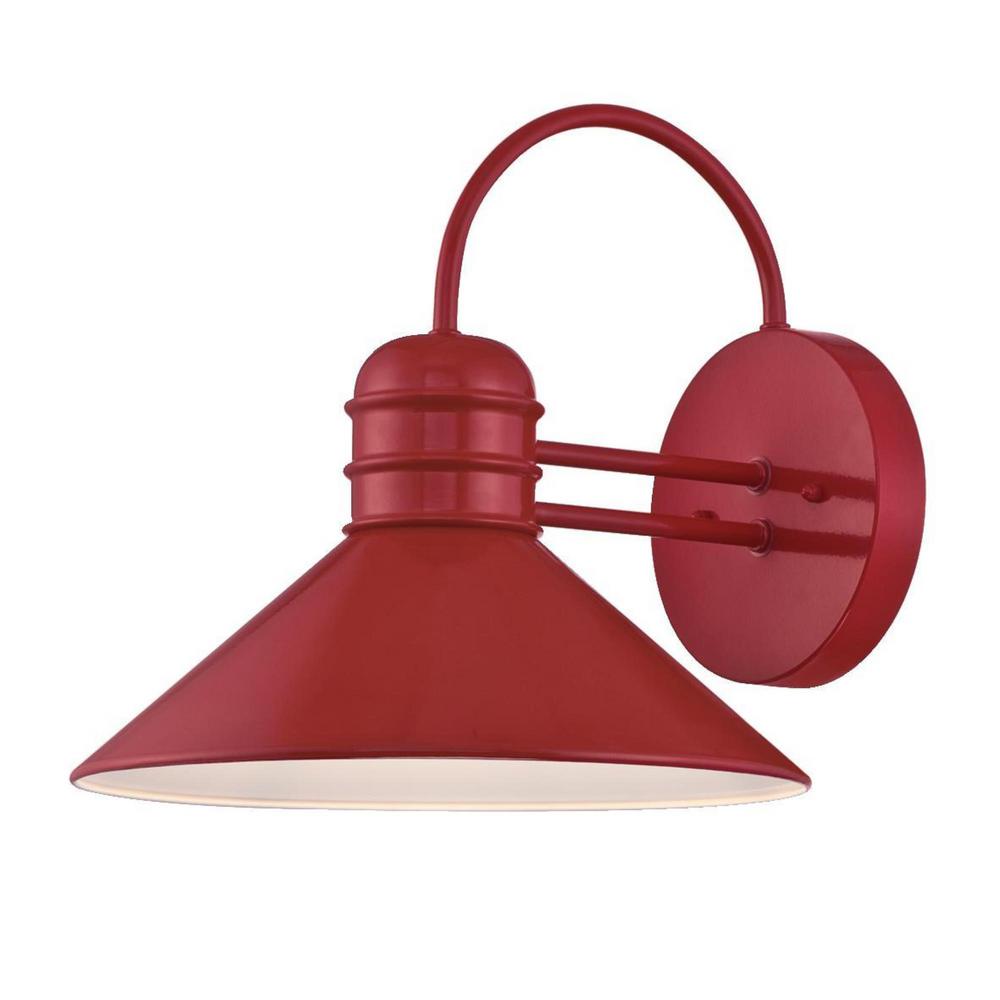 Westinghouse Watts Creek 1Light Classic Red Outdoor Barn