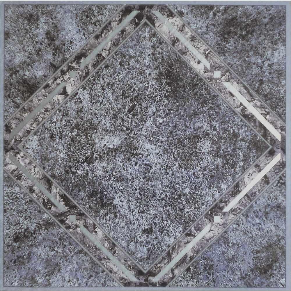 Achim Tivoli Metallic Marble 12 In X 12 In Peel And Stick
