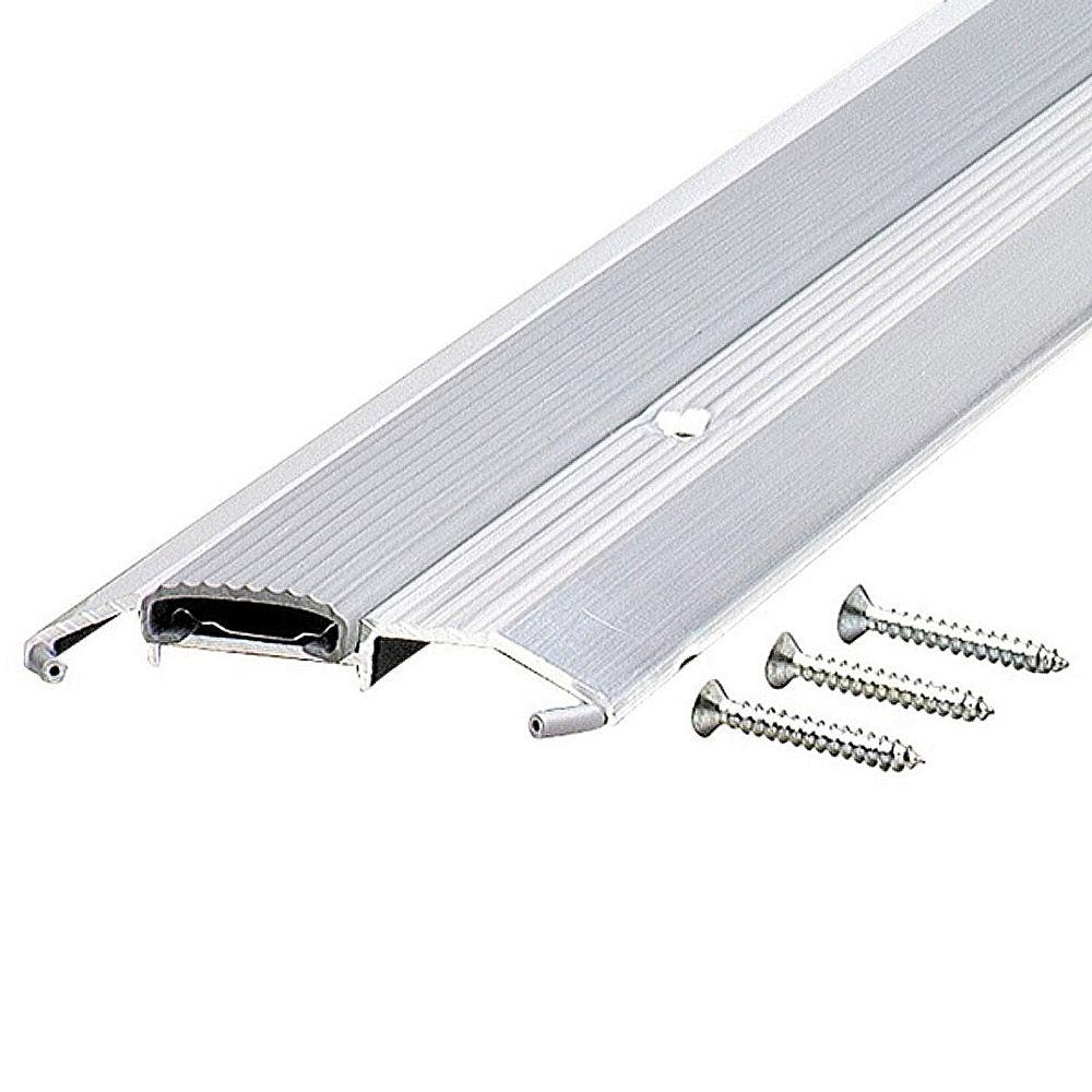 M D Building Products Deluxe Low 3 3 4 In X 62 1 2 In Aluminum