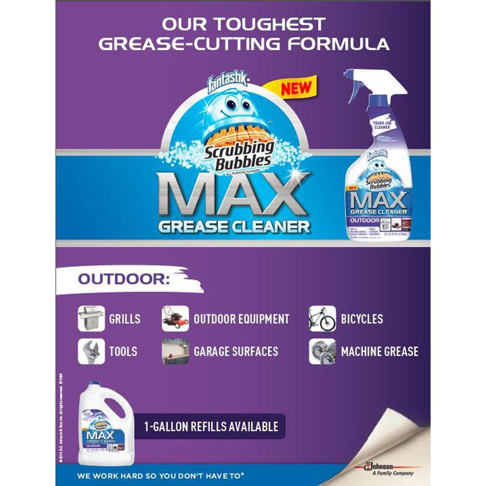 Scrubbing Bubbles Max Grease Cleaner Kitchen Msds Dandk Organizer