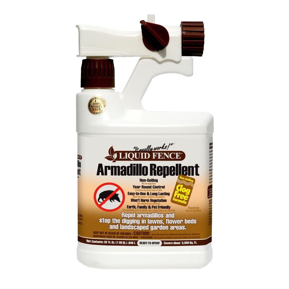 Liquid Fence 32 oz. Ready-to-Spray Armadillo Repellent-HG-285 ... Liquid Fence 32 oz. Ready-to-Spray Armadillo Repellent-HG-285 ...