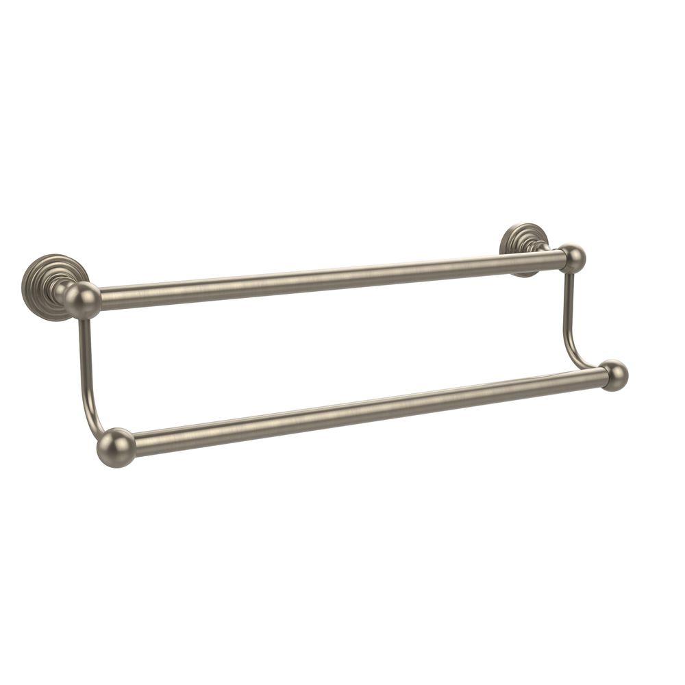 Allied Br Waverly Place Collection 30 In Double Towel Bar Allied Br Waverly Place Collection 30 In Double Towel Bar Antique Pewter