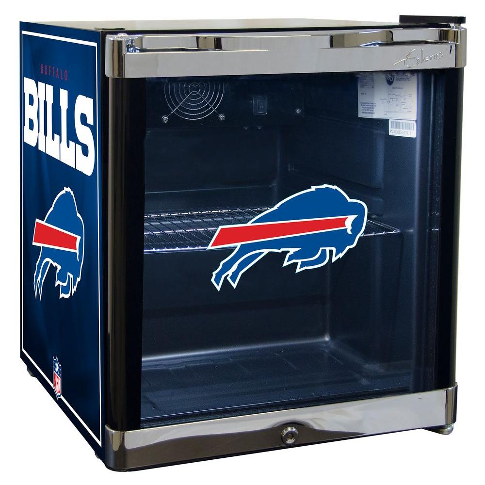 GLAROS 17 in. 20 (12 oz.) Can Buffalo Bills Beverage Cooler, Black
