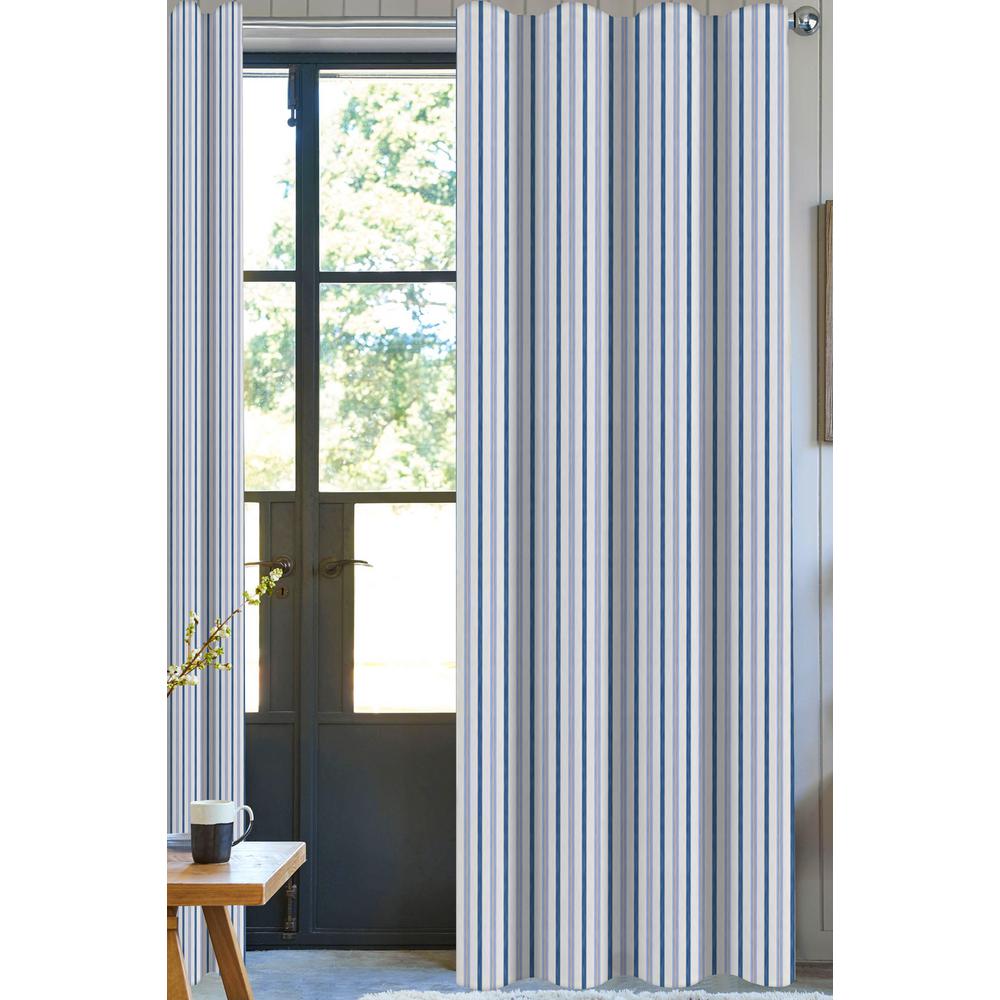 A1 Home Collections Bryson Stripe Light Filtering Drapery Panel In