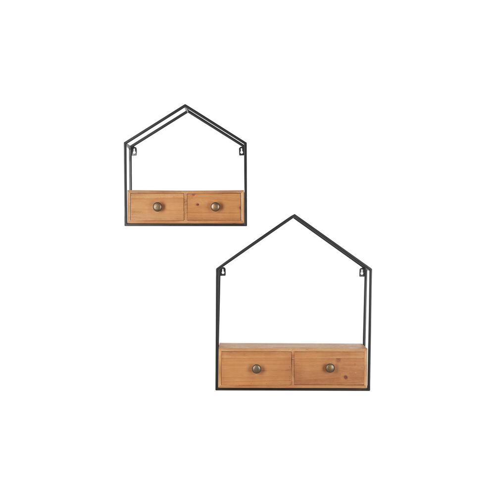 StyleWell 8 in. H x 24 in. W x 8 in. D StyleWell Wood WallMount