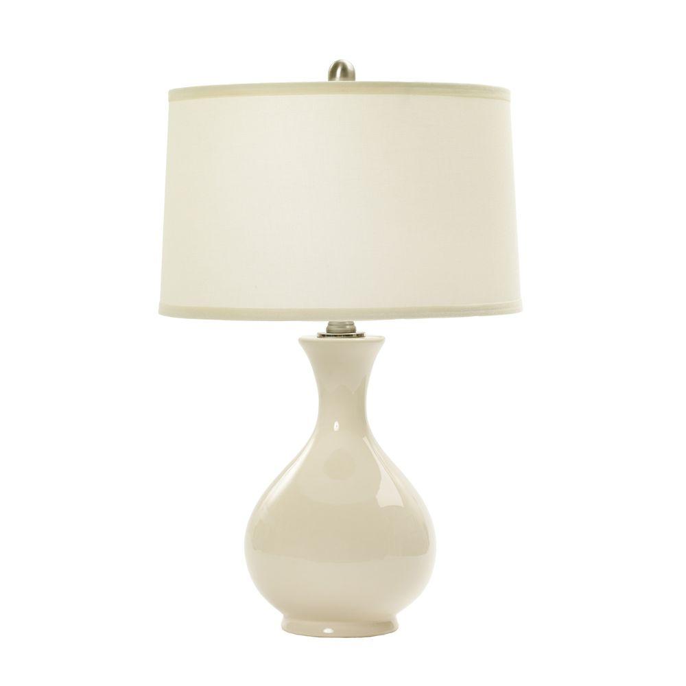 Chapman Ivory Ceramic Table Lamp 