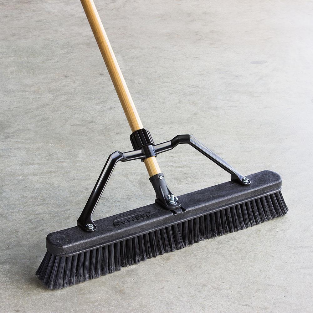 commercial push broom