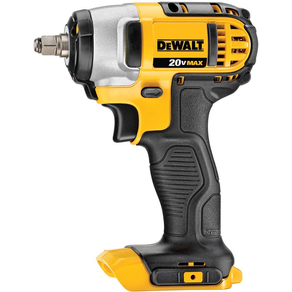 Dewalt 20 Volt Max Lithium Ion Cordless 3 8 In Impact Wrench With Dewalt 20 Volt Max Lithium Ion Cordless 3 8 In Impact Wrench