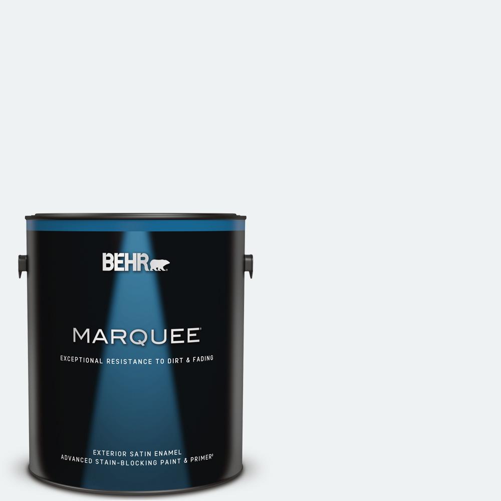 BEHR MARQUEE 1 gal. BLW10 Maui Mist Satin Enamel Exterior Paint