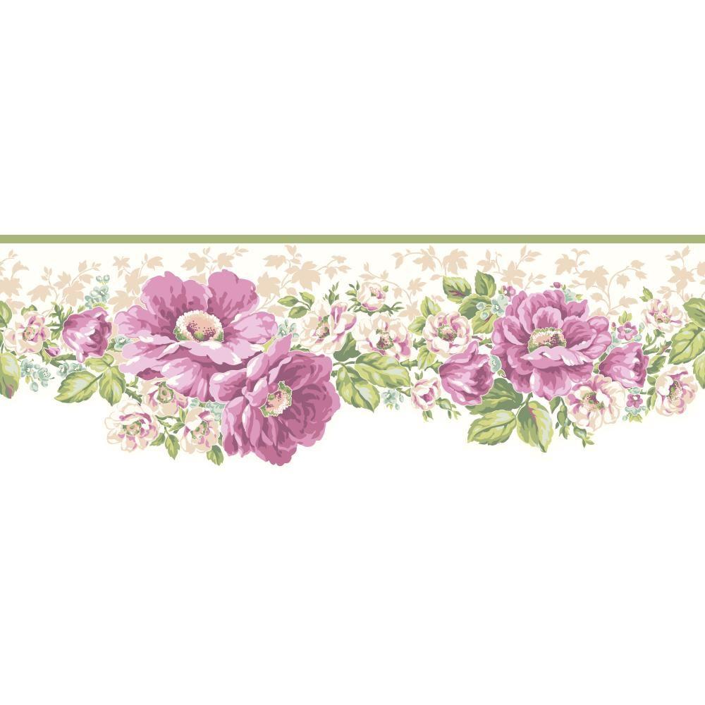 York Wallcoverings Country Keepsakes Garden Wallpaper Border - Wallpaper Border Design By Color York Wallcoverings Country Keepsakes Garden Wallpaper Border - Wallpaper Border Design By Color