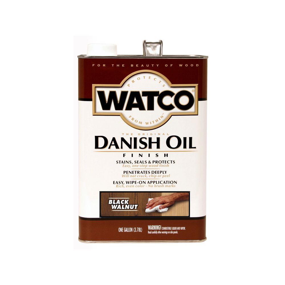 Watco 1 gal. Black Walnut Danish Oil (Case of 2)-65331 - The Home Depot