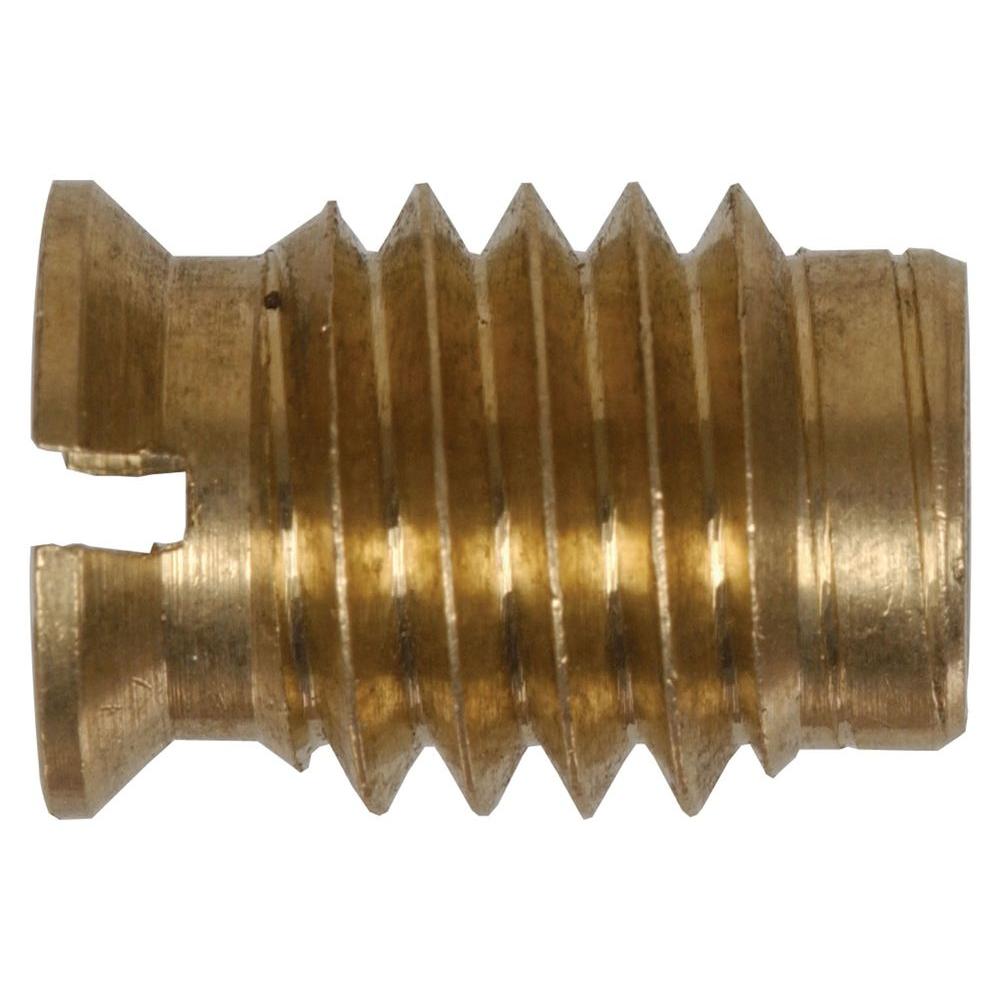 The Hillman Group 10 24 Wood Insert Nut 880548 The Home Depot