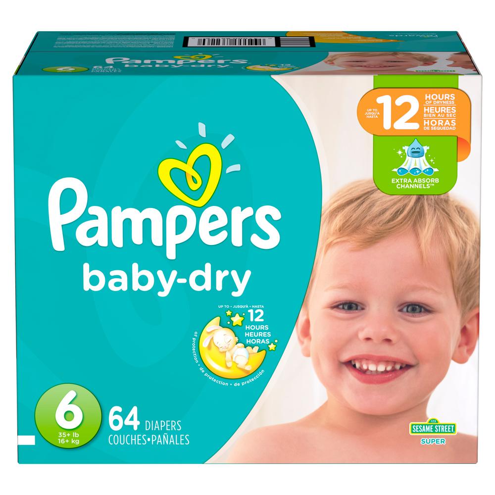 pampers 64 pack
