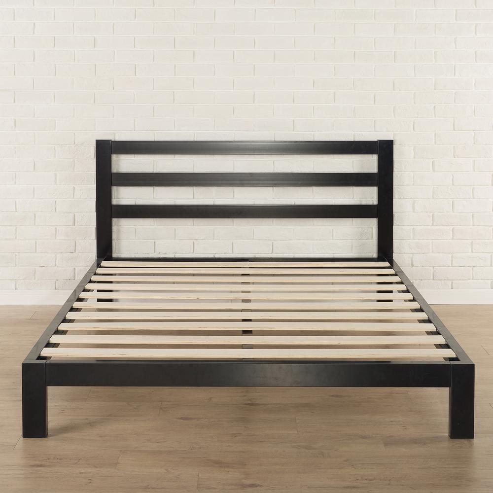 Zinus Modern Studio Black King Platform Bed-HD-ASMPH-20K - The Home Depot