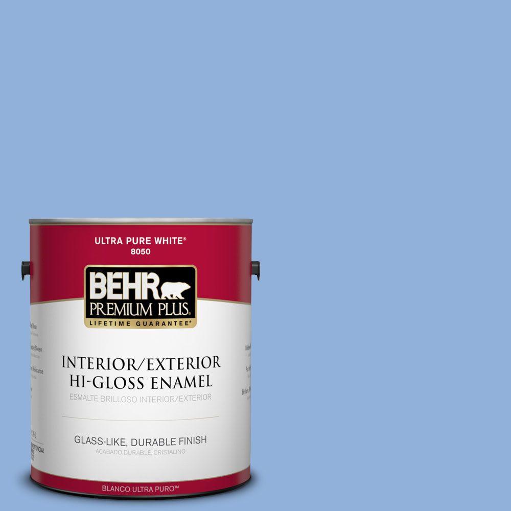 BEHR MARQUEE 1gal. 580B5 Cornflower Blue Flat Exterior Paint445401