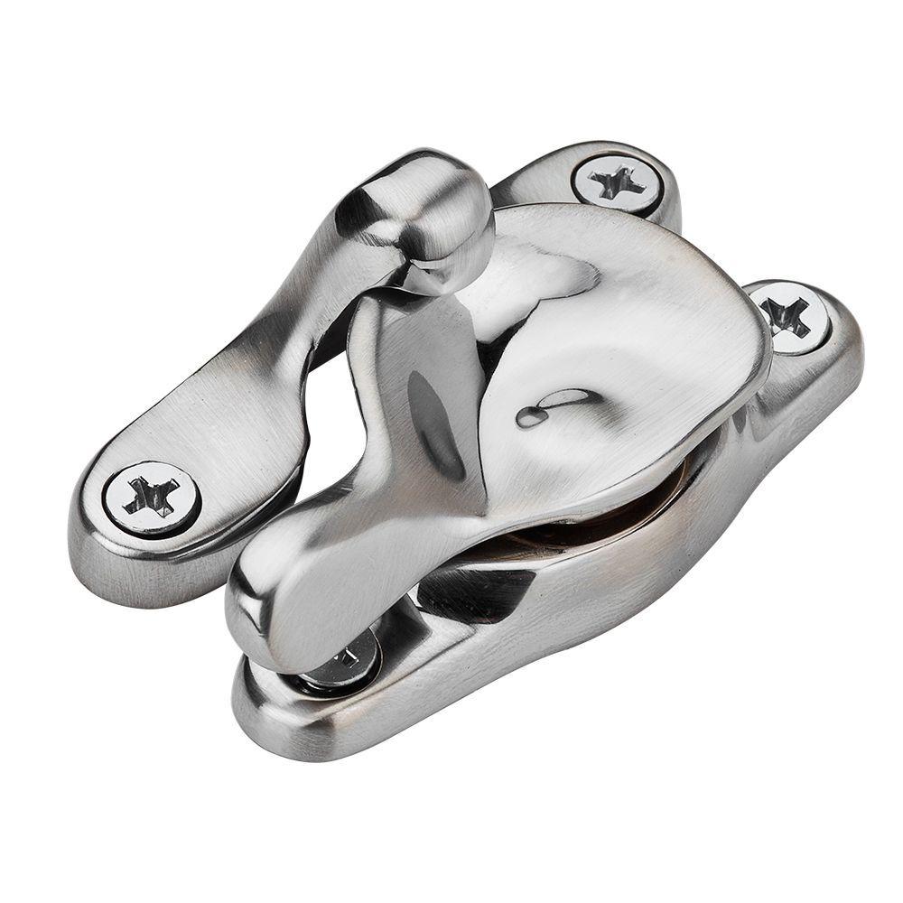 Baldwin Satin Nickel Sash Lock9BR7014002 The Home Depot