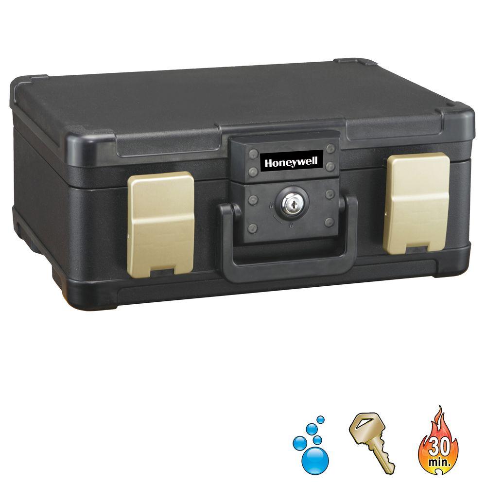 Honeywell 0.21 cu. ft. Molded Fire/Water Chest with Key and Double