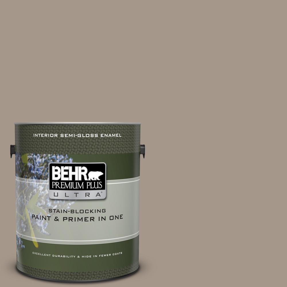 BEHR Premium Plus Ultra 1 gal. N2204 Shiitake SemiGloss