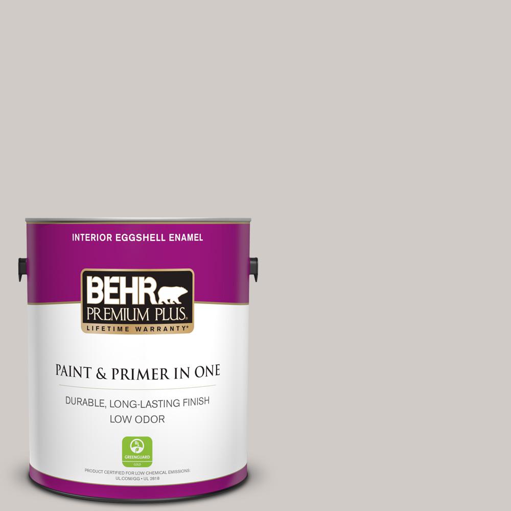 Behr Premium Plus 1 Gal Home Decorators Collection Hdc Nt 20 Home Decorators Collection Hdc Nt 20 Cotton Grey Eggs Enamel Low Odor Interior Paint Primer