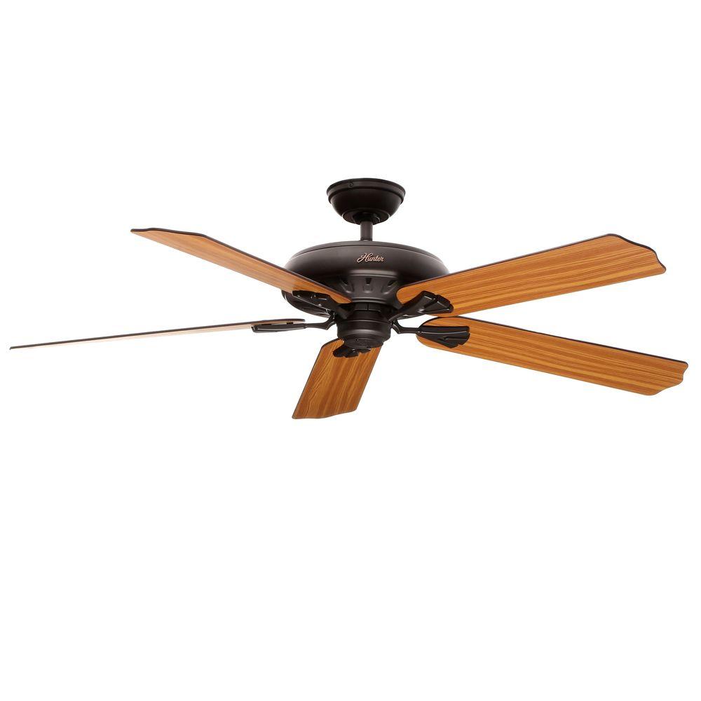 Hunter Royal Oak 60 In Indoor New Bronze Ceiling Fan With Remote