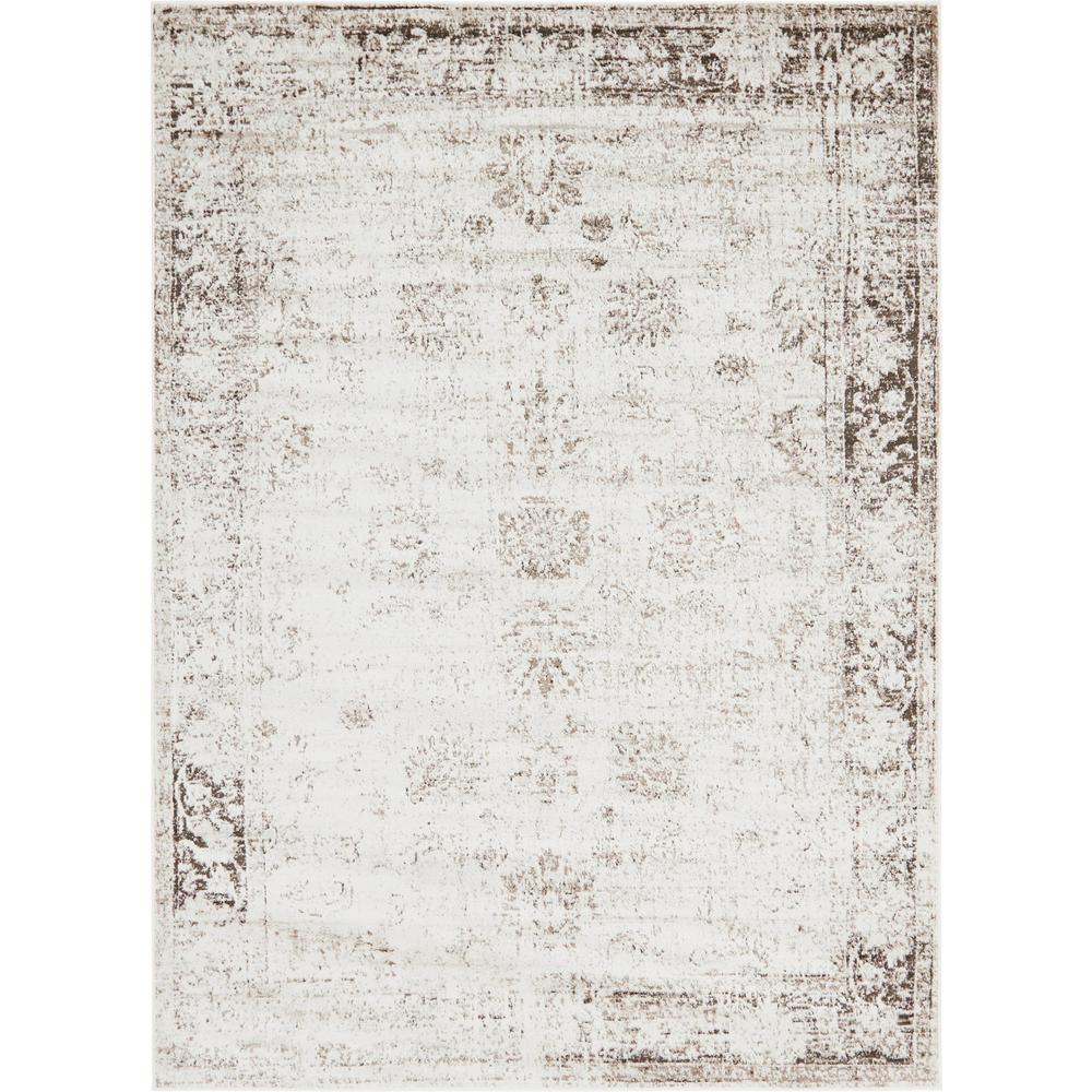 Unique Loom Sofia Beige 7' x 10' Rug3141344 The Home Depot