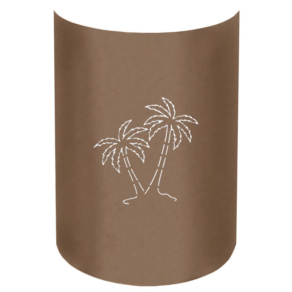 Filament Design Aspen 1-Light Outdoor Rust Palm Tree Wall Sconce - PT-RT-008 - Cooking The cornerstone of the Aspen Collection is quality sku PT-RT-008
