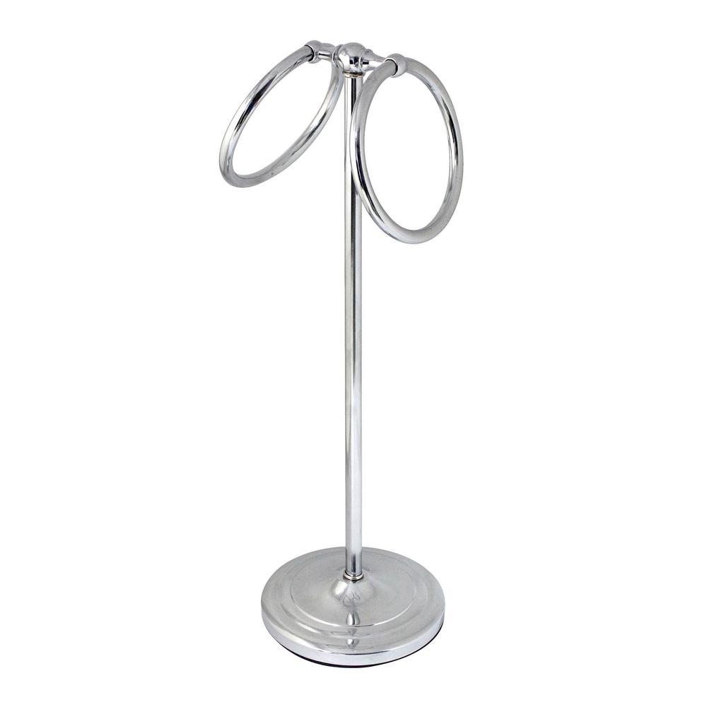 Modona 17 In Counter Top Towel Ring For Hand Towels In Polished