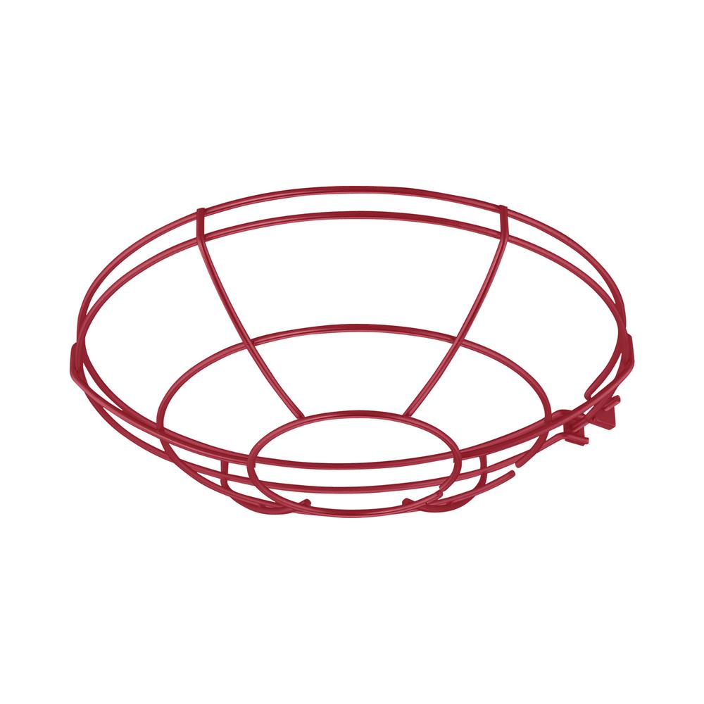 Millennium Lighting R Series 10 In Satin Red Wire Guard Accessory
