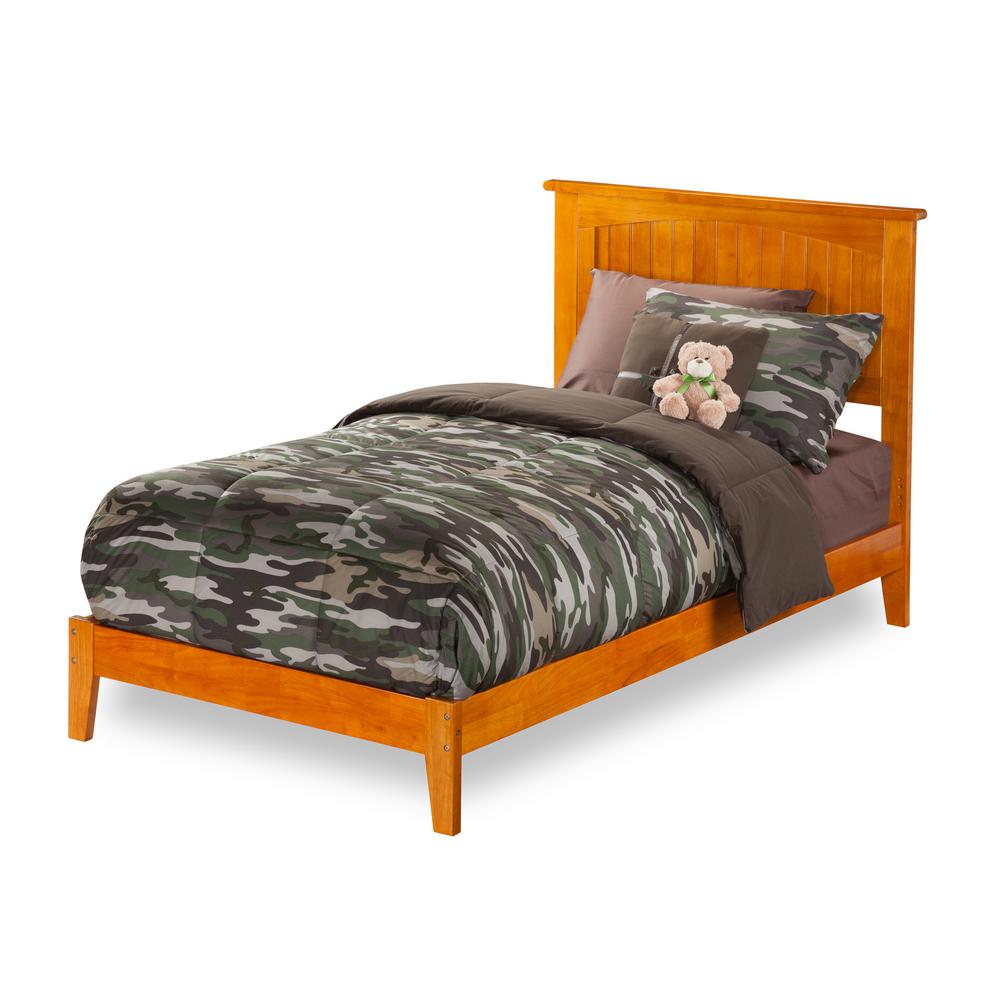 Atlantic Furniture Nantucket Caramel Twin Xl Platform Bed With Open Atlantic Furniture Nantucket Caramel Twin Xl Platform Bed With Open Foot Board