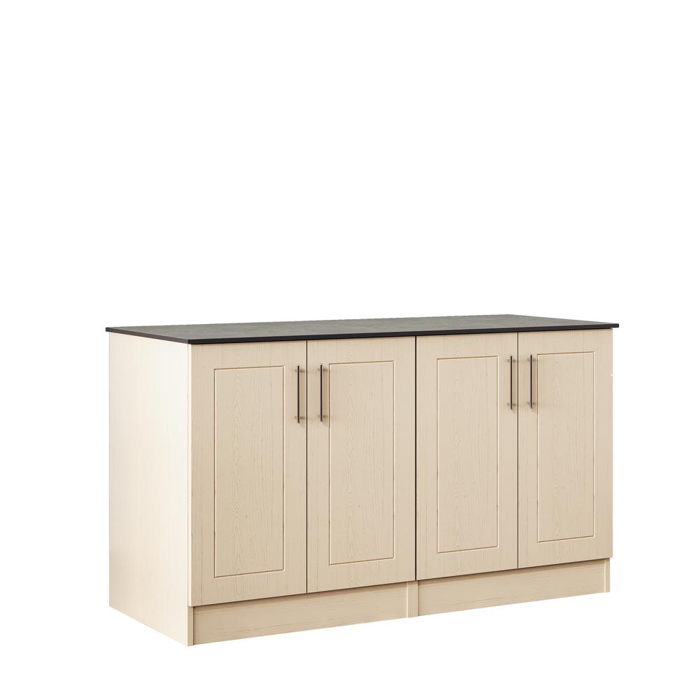 Weatherstrong Palm Beach 59 5 In Outdoor Cabinets With Countertop