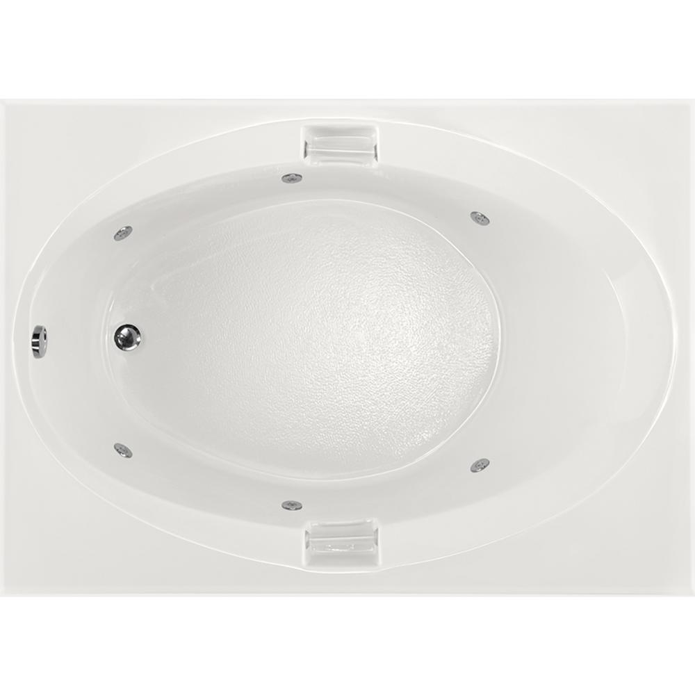 Hydro Systems Studio 5 ft. Reversible Drain Whirlpool Tub in White