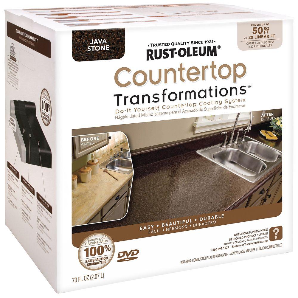 Rust Oleum Transformations Javastone, Rustoleum Countertop Transformations Color Chart