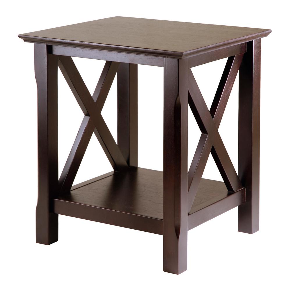 Winsome Wood Nolan Cuccino End Table 40220 The Home Depot Xola Cuccino End Table Winsome Wood