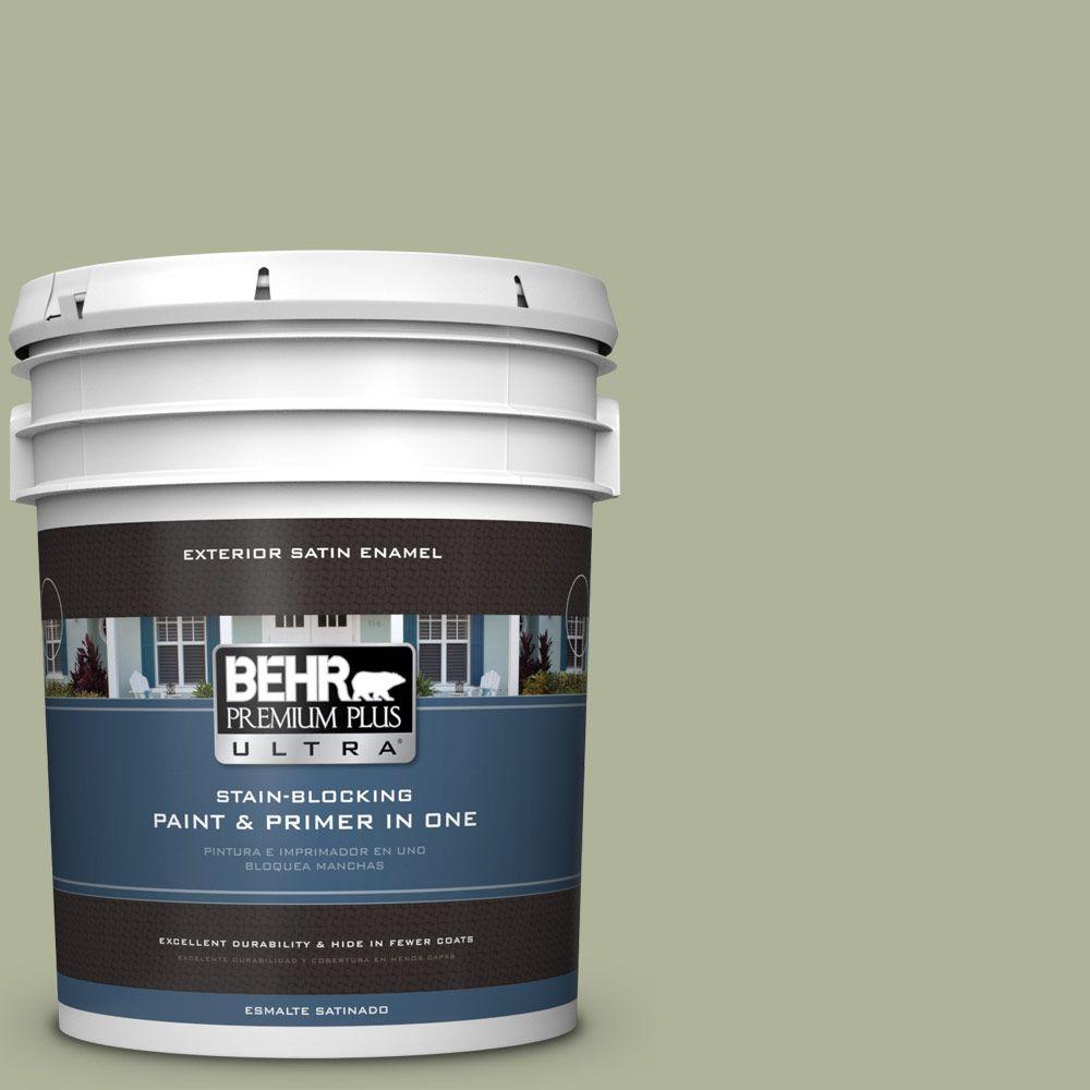 BEHR Premium Plus Ultra 5gal. HDCCT28 Cottage Hill Satin Enamel