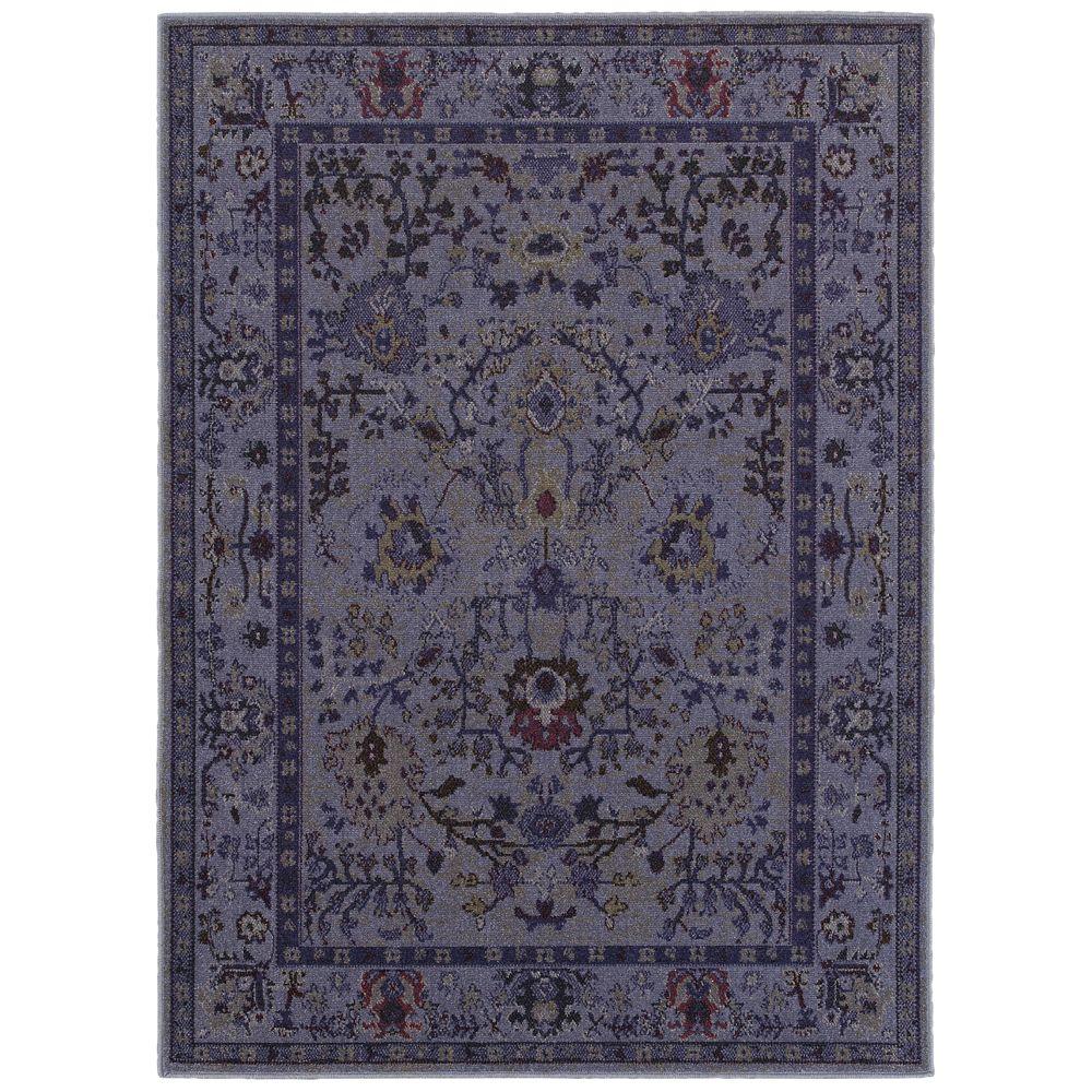 Home Decorators Collection Overdye Purple 7 ft. 10 in. x 10 ft. Area