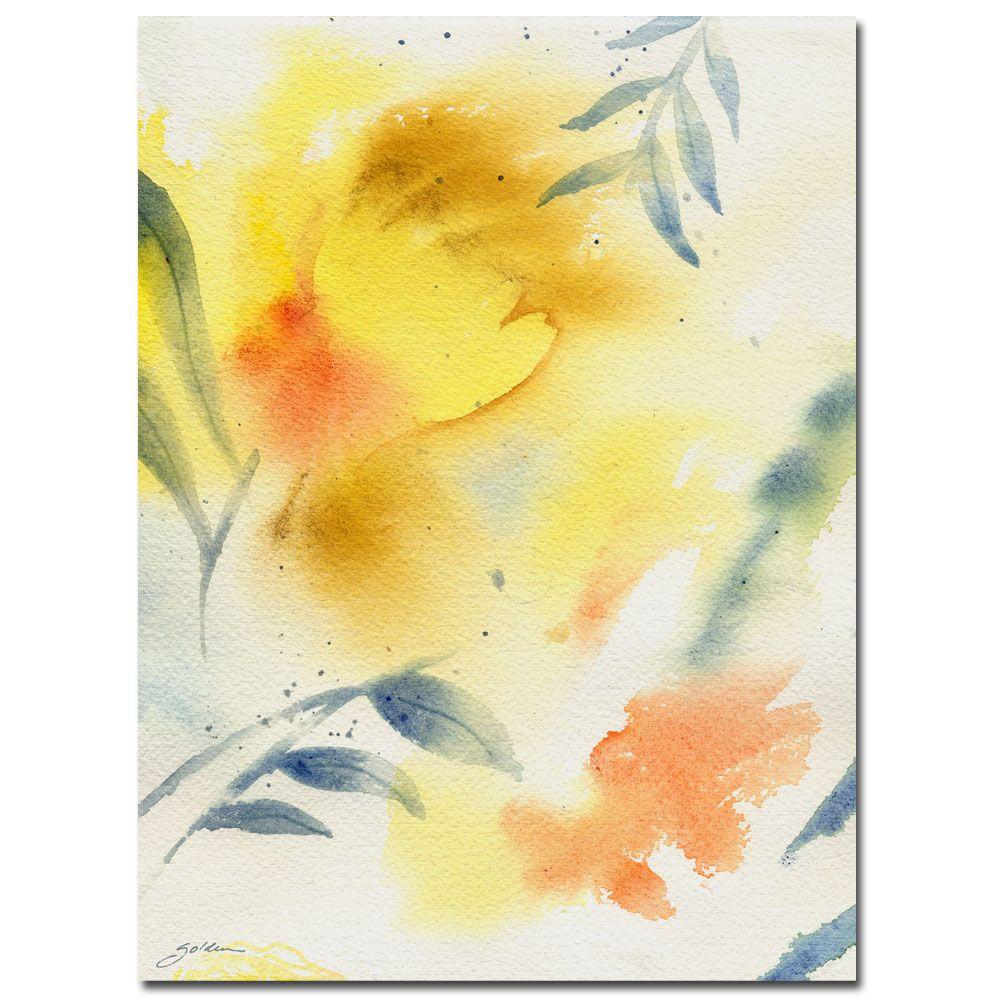 Trademark Fine Art 35 In X 47 Sheila Golden Leaf Spirit Trademark Fine Art 35 In X 47 Sheila Golden Leaf Spirit