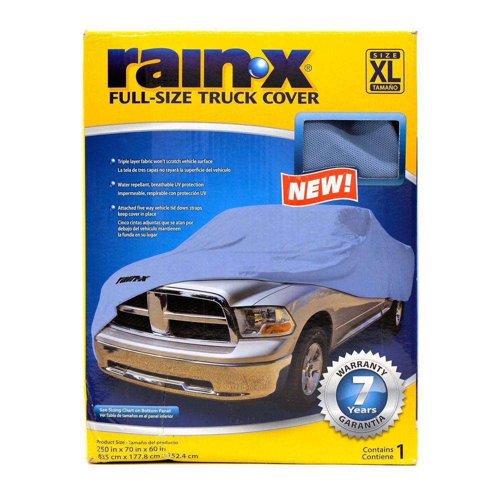 Rain X Truck Cover Size Chart
