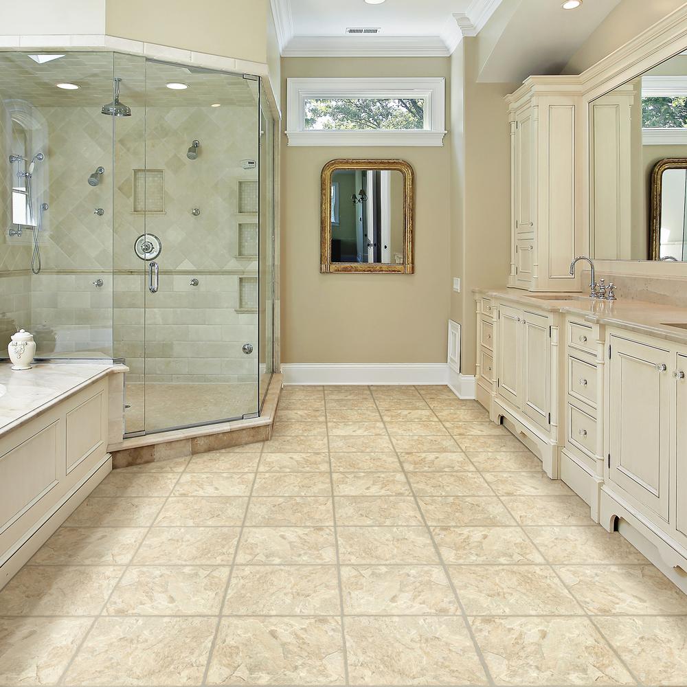Trafficmaster Sedona 12 In W X 36 L Luxury Vinyl Tile Flooring 24 Sq Ft Case 260110 0 The Home Depot X 36 In L Luxury Vinyl Tile Flooring, Allure Flooring Over Tile