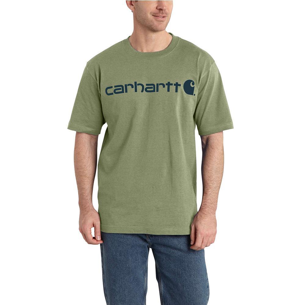 green carhartt t shirt