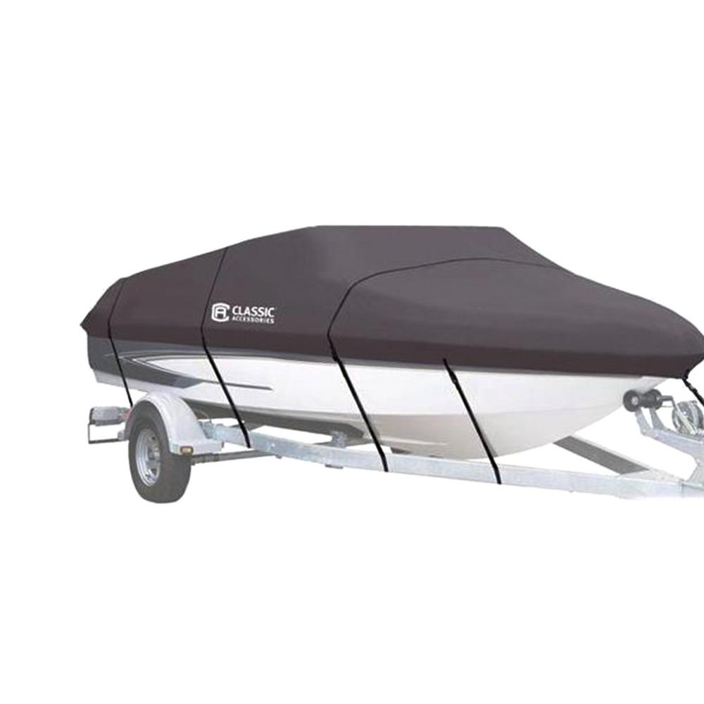 Classic Accessories StormPro Heavy Duty Boat Cover with Support Pole ...