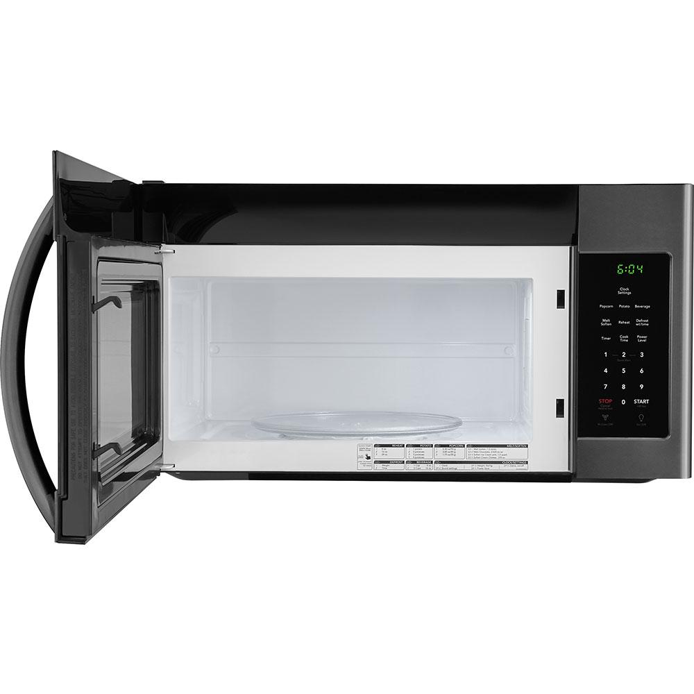 Frigidaire 30 In 1 6 Cu Ft Over The Range Microwave Black 1 6 Cu Ft Over The Range Microwave