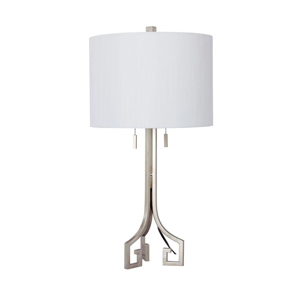 Fangio Lighting 27 In Champagne Gold Modern Metal Table Lamp W Fangio Lighting 27 In Champagne Gold Modern Metal Table Lamp