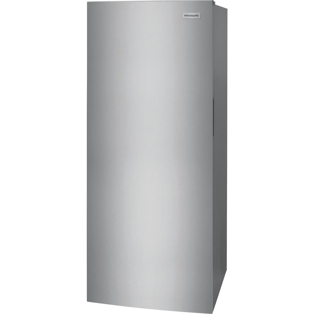 Frigidaire 16 Cu Ft Frost Free Upright Freezer In Brushed Steel Fffu16f2vv The Home Depot