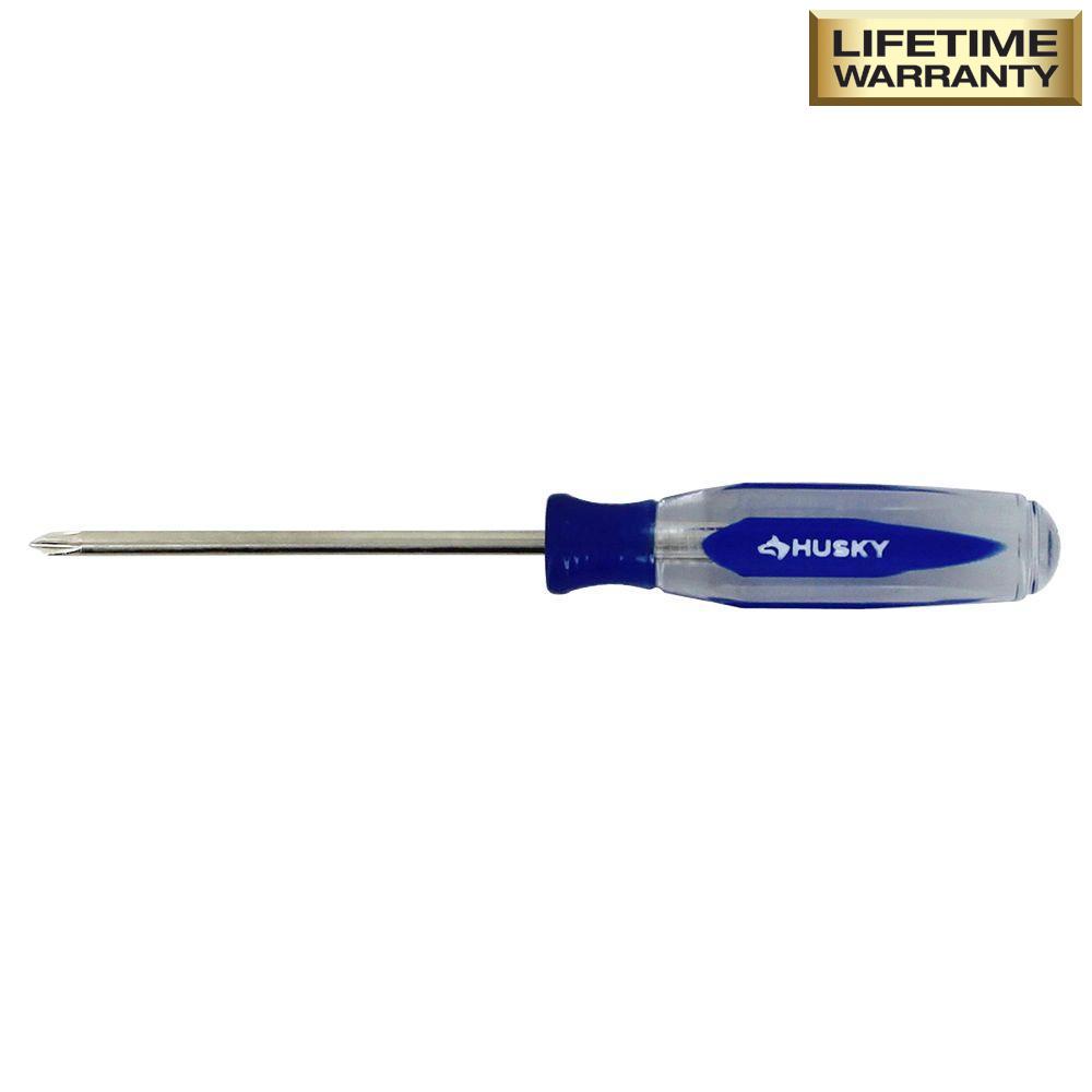 Channellock No. 0 Acetate Handle Phillips Head Screwdriver with 21/2 in. ShaftP021A The Home