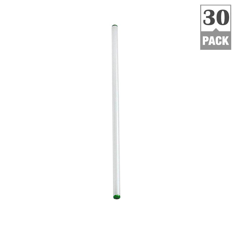 4 ft. T12 40-Watt Daylight Deluxe Linear Fluorescent Light Bulb (30-Pack)