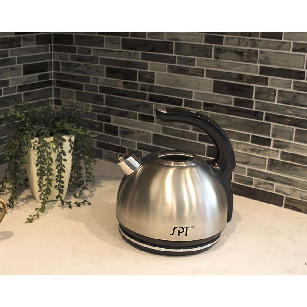 SPT 7.2Cup Stainless Steel Cordless Electric Kettle with Temperature