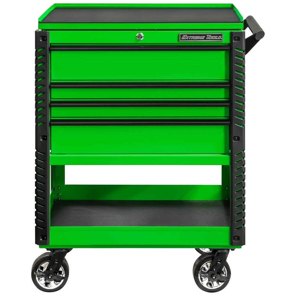 Extreme Tools Professional 33 in. Deluxe 4Drawer Utility Tool Cart