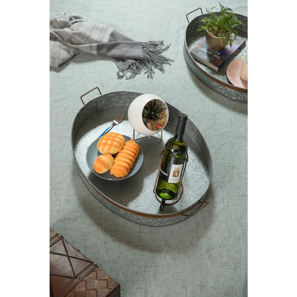 large rustic serving tray